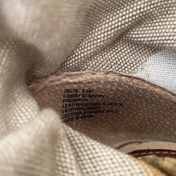 Frye Canvas Corby Wedge Boots - Picture 8 of 8